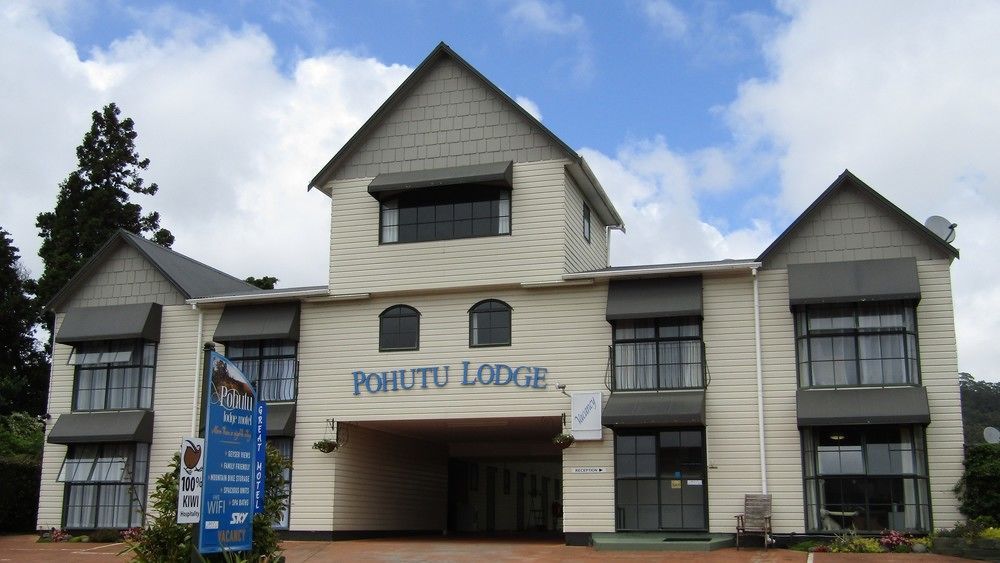 Pohutu Lodge Motel Rotorua Exterior foto
