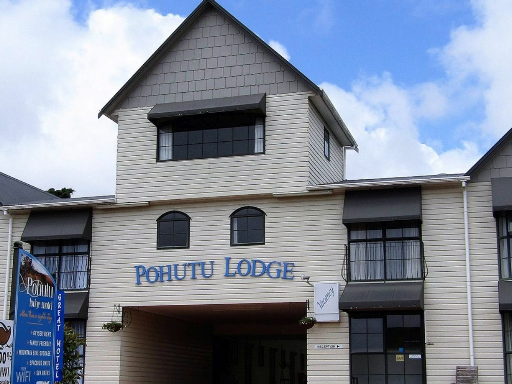 Pohutu Lodge Motel Rotorua Exterior foto